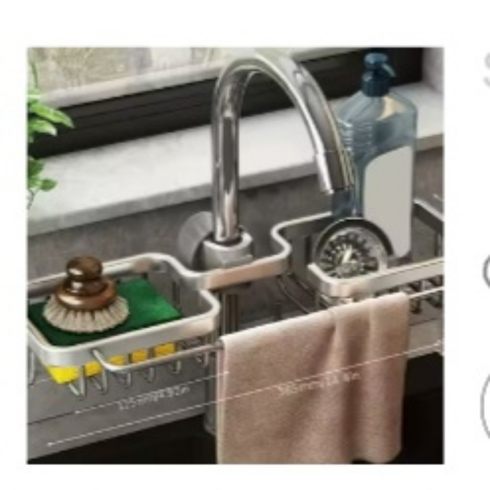 Stainless Steel Over-Sink Dish Rack